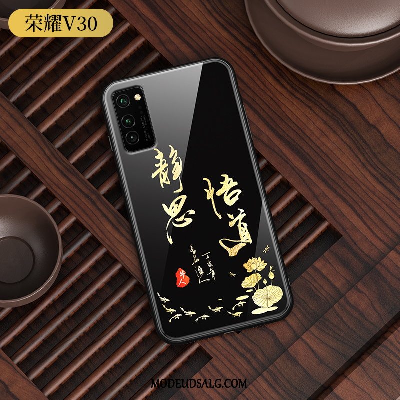 Honor View30 Etui Af Personlighed Lyser Cover Kinesisk Stil Elskeren