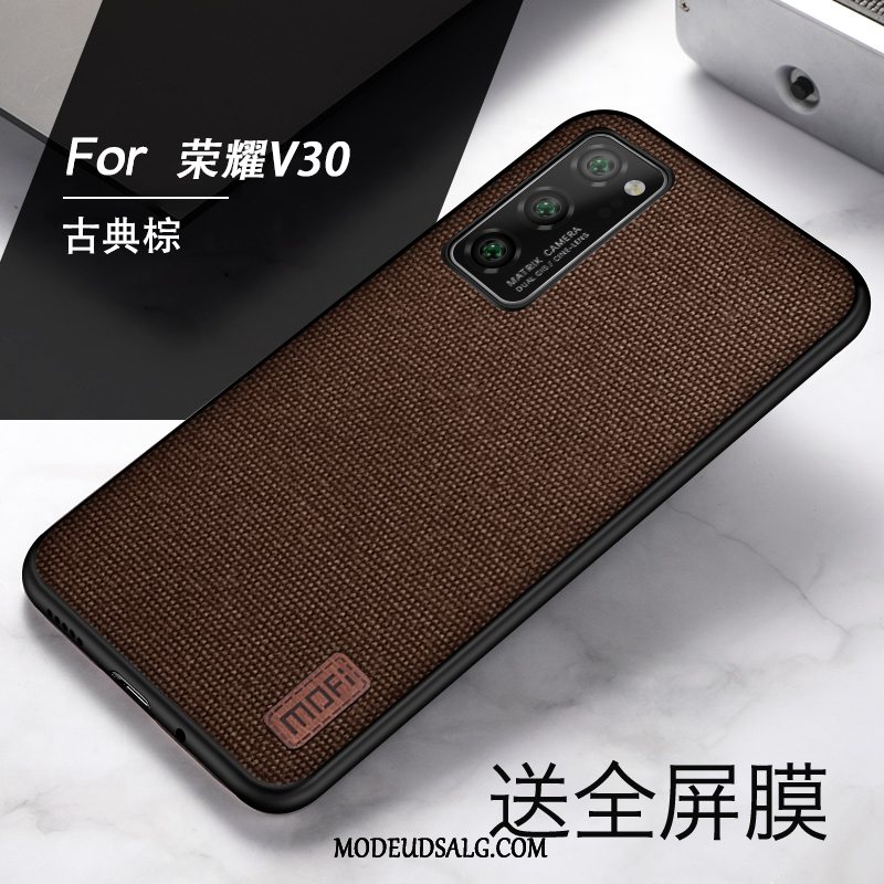 Honor View30 Etui Silikone Ny Tynd Cover Beskyttelse