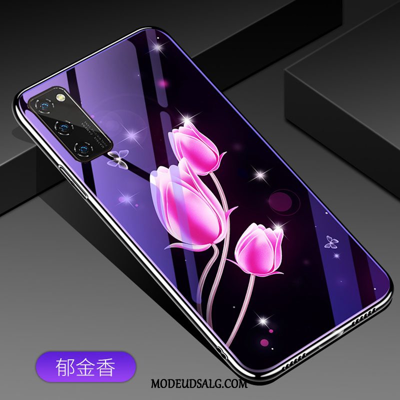 Honor View30 Pro Etui / Cover Kinesisk Stil Tynd Af Personlighed Hængende Ornamenter Lilla