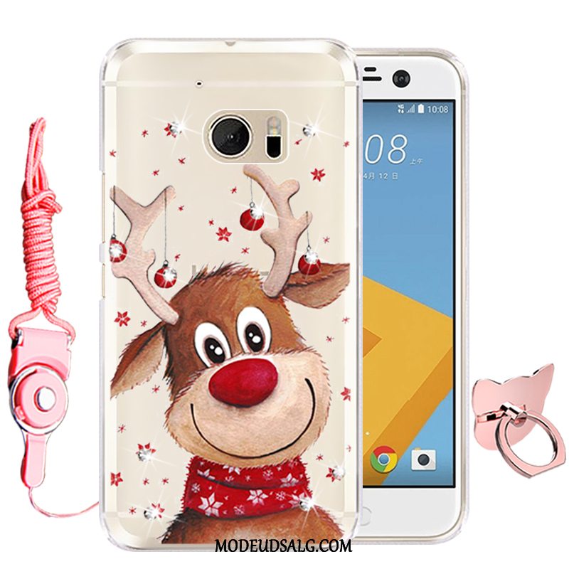 Htc 10 Etui Beskyttelse Lyserød Silikone Cover Cartoon