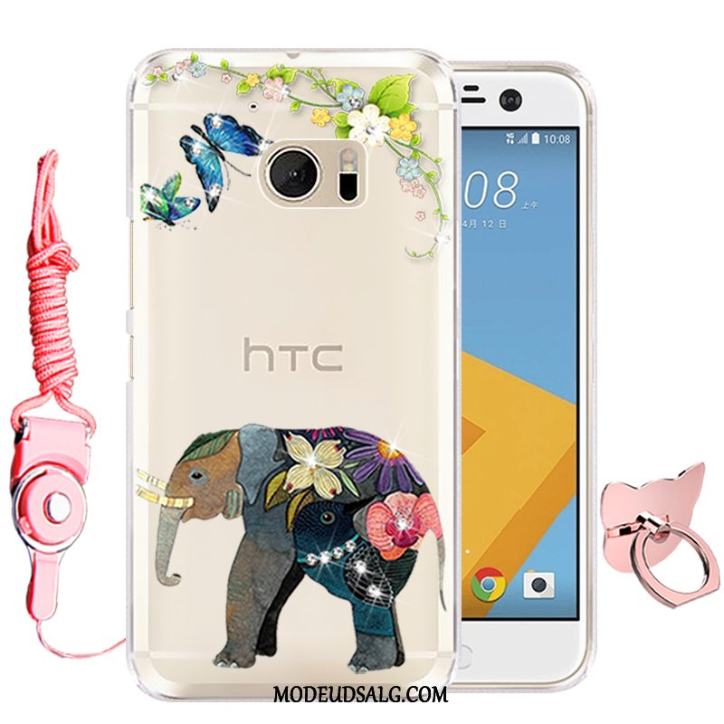 Htc 10 Etui Beskyttelse Lyserød Silikone Cover Cartoon