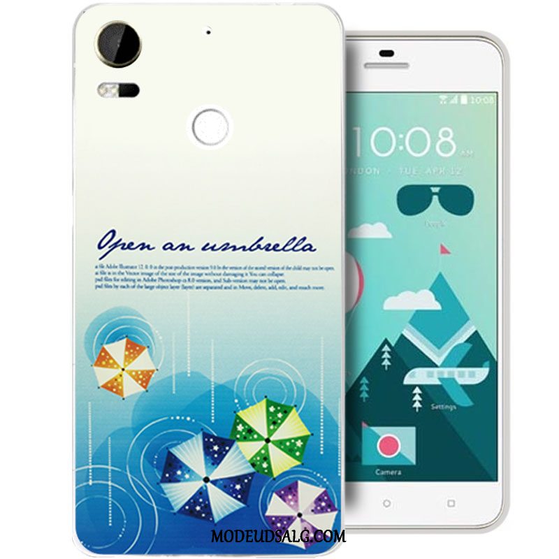 Htc Desire 10 Lifestyle Etui Cover Alt Inklusive Silikone Mode Blød