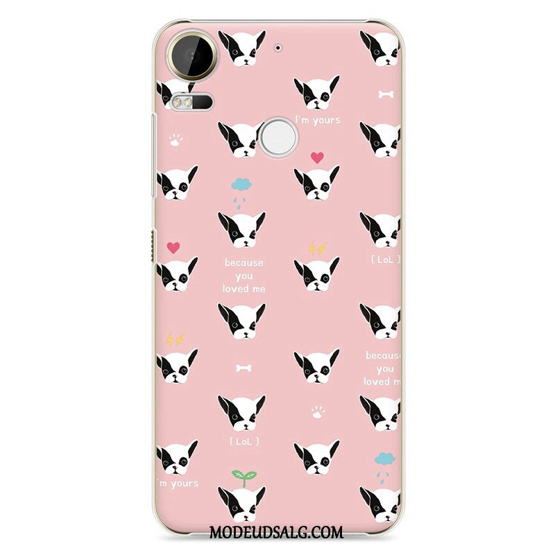 Htc Desire 10 Lifestyle Etui / Cover Beskyttelse Cartoon Hård Hvid