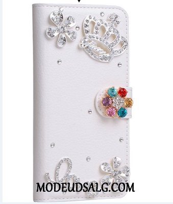 Htc Desire 10 Lifestyle Etui / Cover Gennemsigtig Strass Beskyttelse Sommerfugle