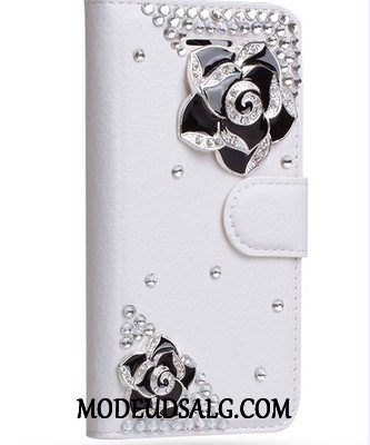 Htc Desire 10 Lifestyle Etui / Cover Gennemsigtig Strass Beskyttelse Sommerfugle