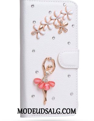 Htc Desire 10 Lifestyle Etui / Cover Gennemsigtig Strass Beskyttelse Sommerfugle