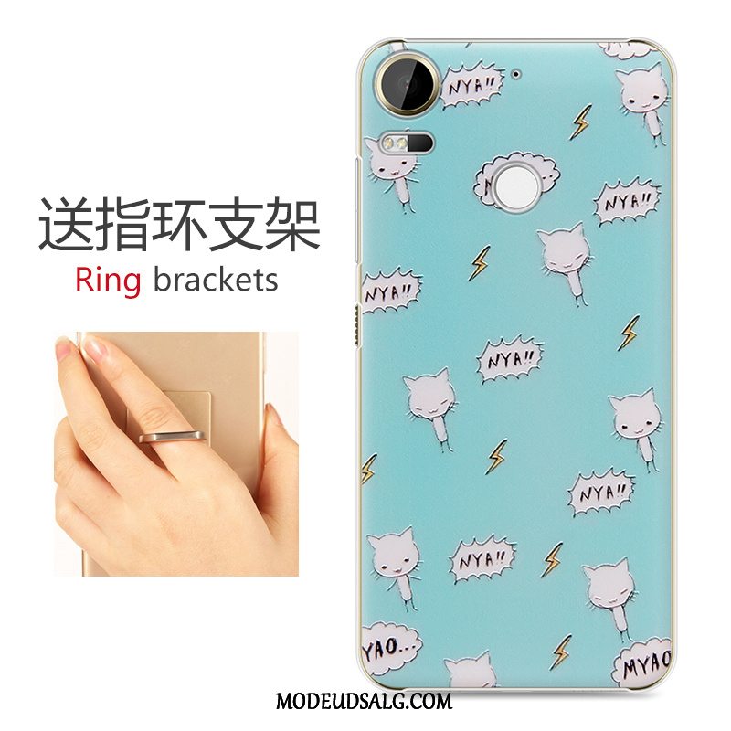 Htc Desire 10 Lifestyle Etui Relief Cover Cartoon Hård Anti-fald