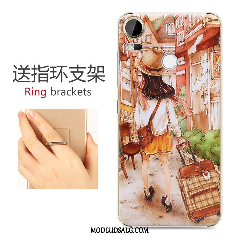 Htc Desire 10 Lifestyle Etui Relief Cover Cartoon Hård Anti-fald