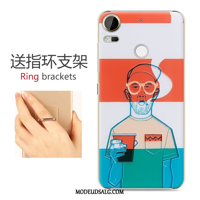 Htc Desire 10 Lifestyle Etui Relief Cover Cartoon Hård Anti-fald