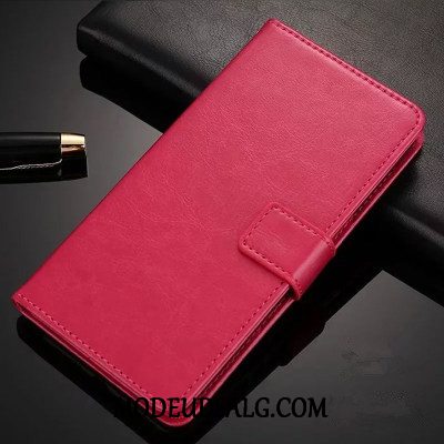 Htc Desire 10 Lifestyle Etui Rød Silikone Cover Blød Folio