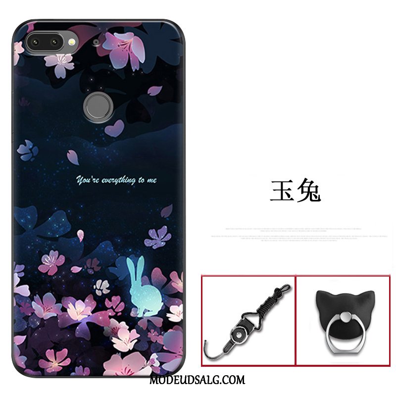 Htc Desire 12+ Etui Anti-fald Trend Beskyttelse Sort Cover