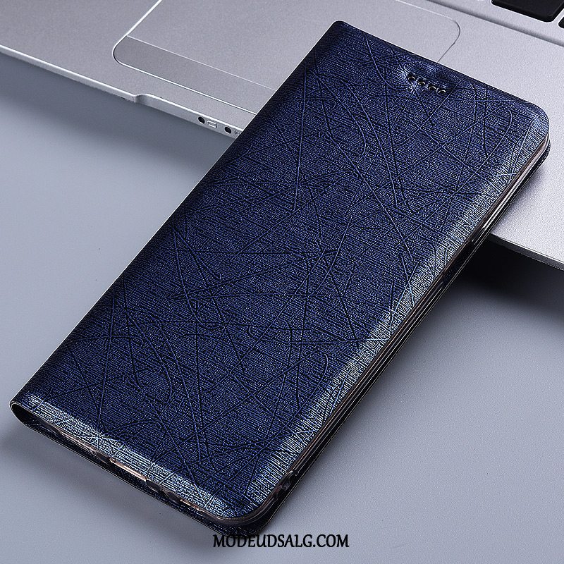 Htc Desire 12 Etui / Cover Lædertaske Silke Beskyttelse Folio