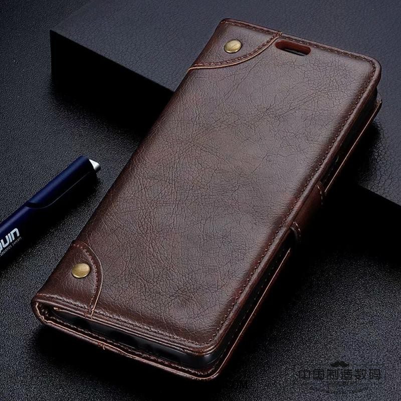 Htc Desire 12+ Etui / Cover Sort Tegnebog Beskyttelse Folio