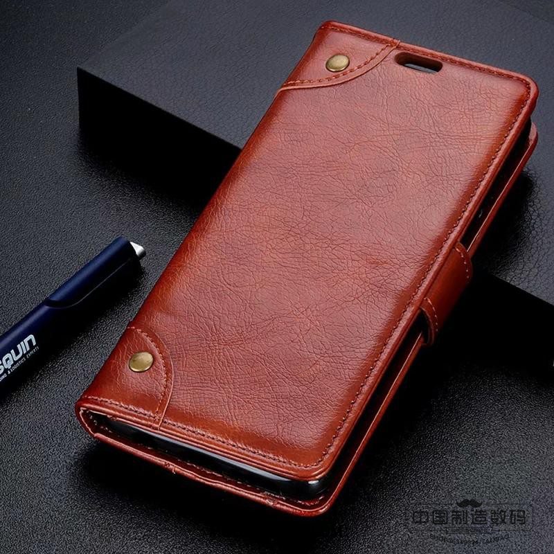 Htc Desire 12+ Etui / Cover Sort Tegnebog Beskyttelse Folio