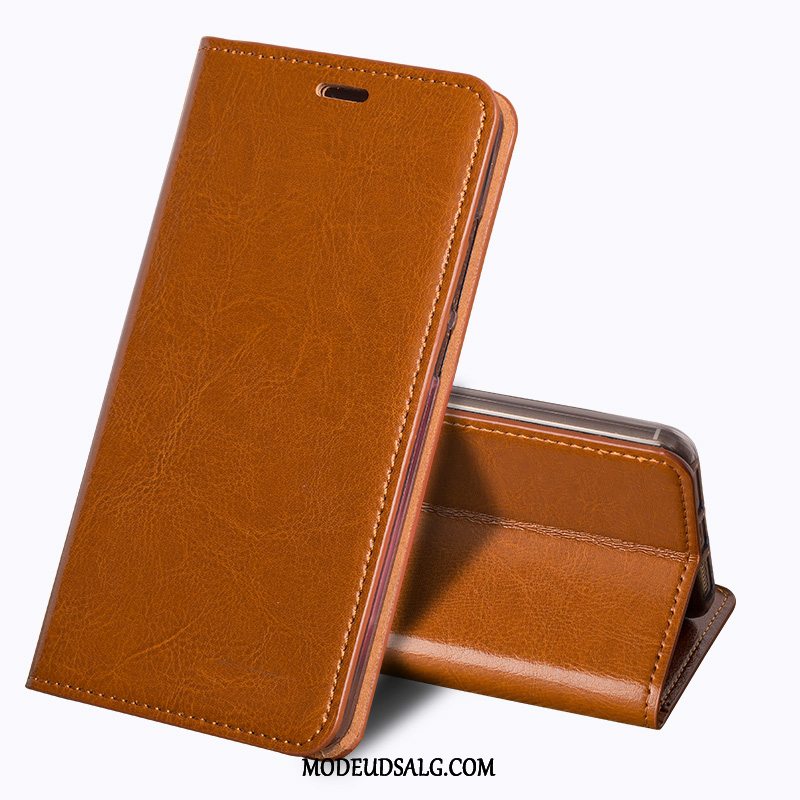 Htc Desire 12 Etui Rød Cover Business Beskyttelse Folio