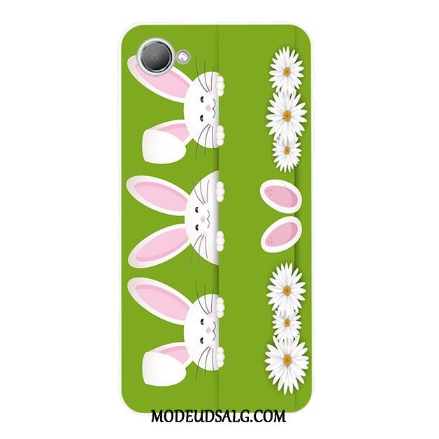 Htc Desire 12 Etui Smuk Mode Blomster Anti-fald Blød