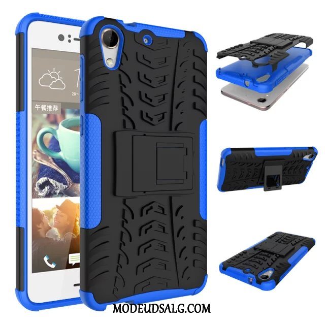 Htc Desire 728 Etui / Cover Beskyttelse Trend Rød Anti-fald Bicolored