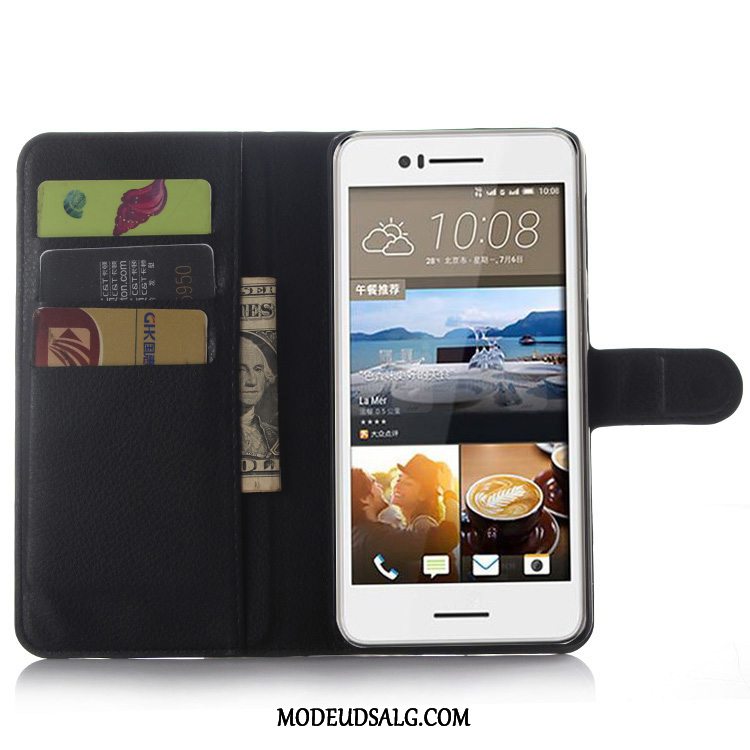 Htc Desire 728 Etui / Cover Support Lædertaske Tegnebog Beskyttelse