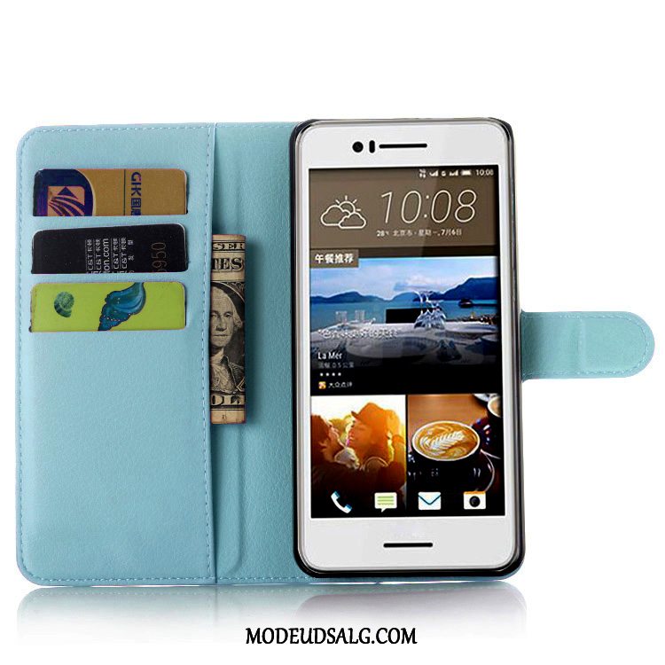 Htc Desire 728 Etui / Cover Support Lædertaske Tegnebog Beskyttelse