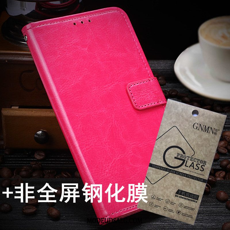 Htc Desire 728 Etui Lædertaske Support Cover Tegnebog Membrane