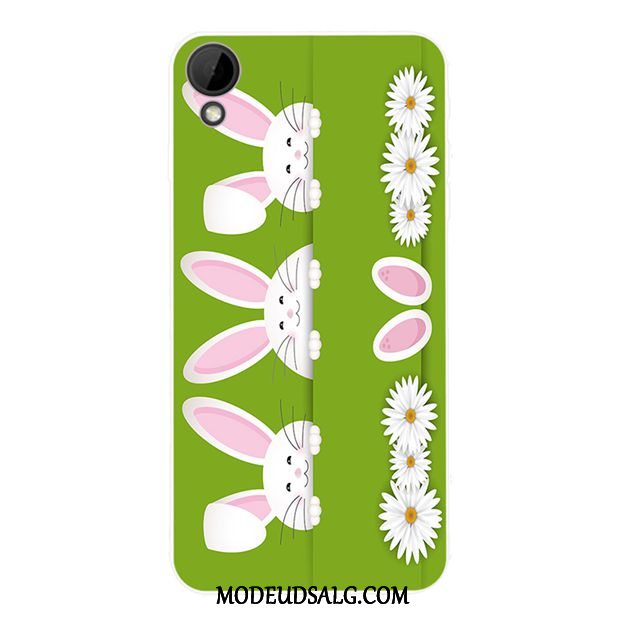 Htc Desire 825 Etui Blomster Mode Lyserød Anti-fald Smuk