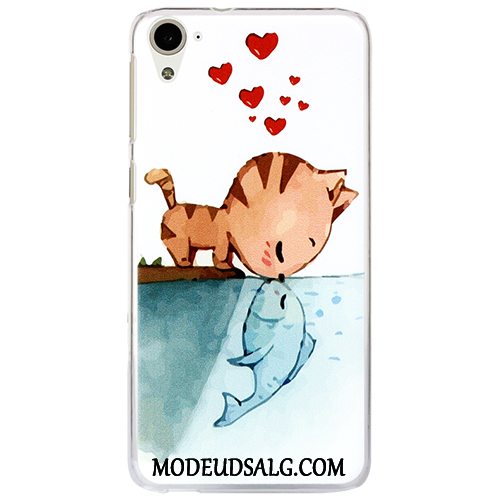 Htc Desire 825 Etui / Cover Beskyttelse Regnbue Cartoon