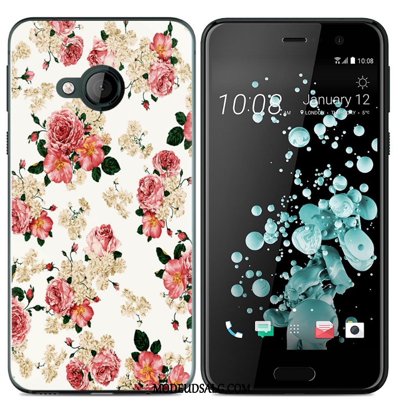 Htc U Play Etui Farve Malet Silikone Blød Cover