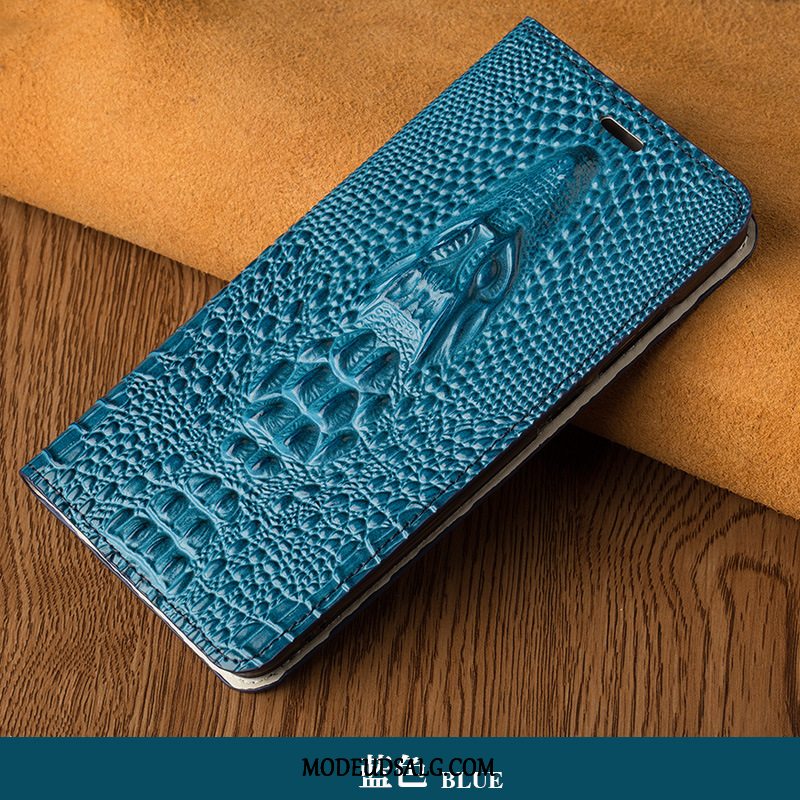 Htc U Play Etui Rød Folio Beskyttelse Cover Lædertaske