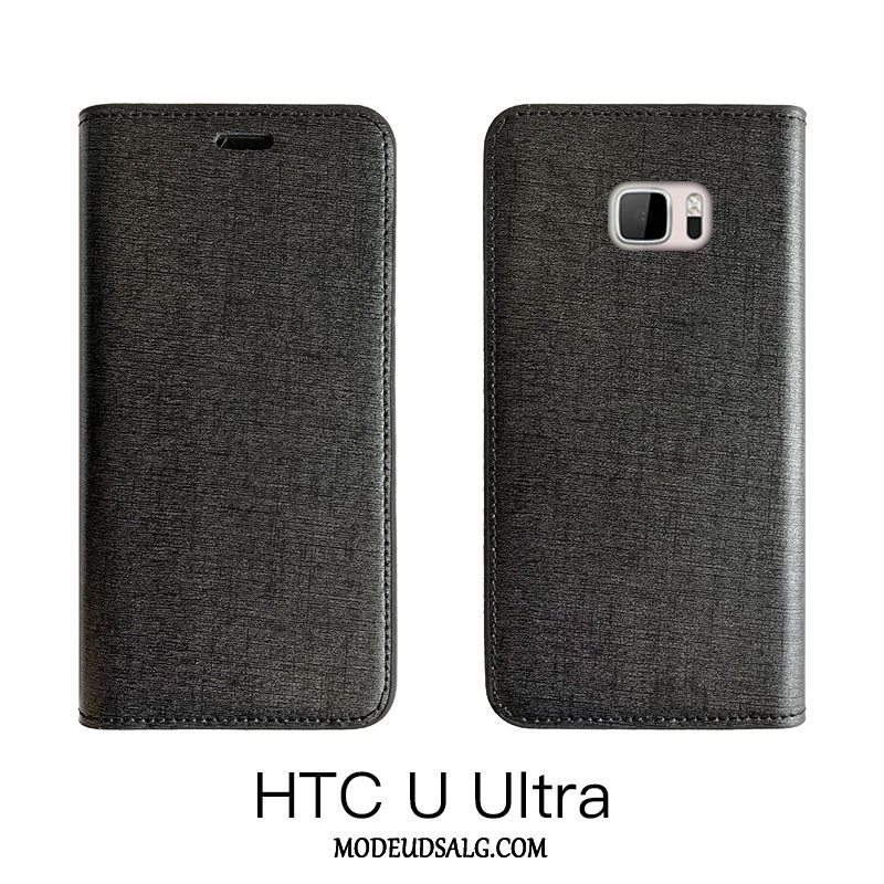 Htc U Ultra Etui / Cover Beskyttelse Læder Silke Alt Inklusive