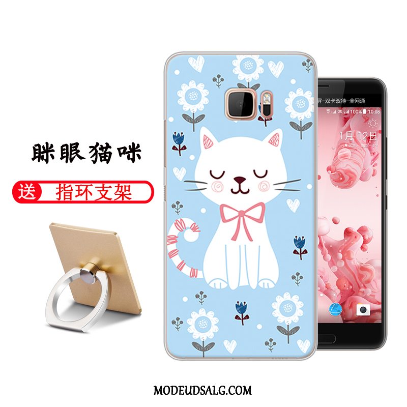 Htc U Ultra Etui Smuk Cartoon Kat Hård Cover