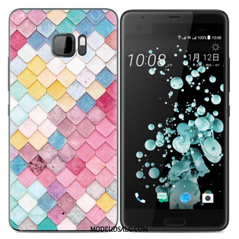 Htc U Ultra Etui Trend Mode Blød Gul Cover