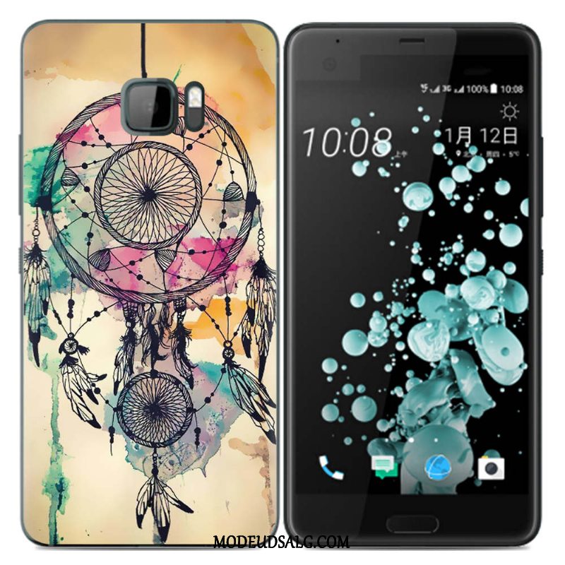 Htc U Ultra Etui Trend Mode Blød Gul Cover