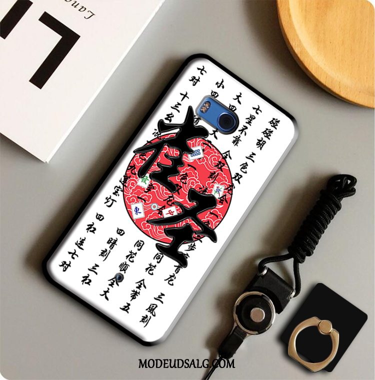 Htc U11 Etui Alt Inklusive Beskyttelse Silikone Anti-fald Ring