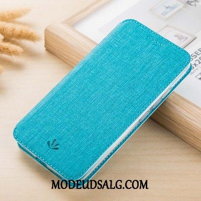 Htc U11+ Etui Cover Beskyttelse Sort Blød Folio