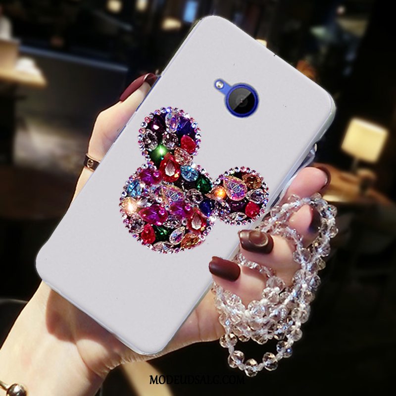 Htc U11 Life Etui / Cover Trend Kærlighed Lyserød Strass