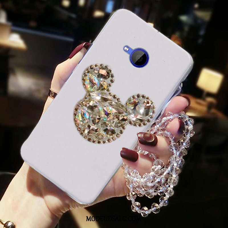 Htc U11 Life Etui / Cover Trend Kærlighed Lyserød Strass