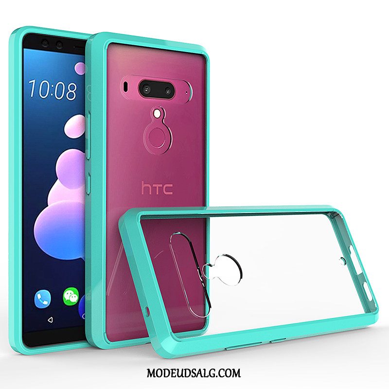 Htc U12+ Etui Anti-fald Blød Beskyttelse Cover Gennemsigtig