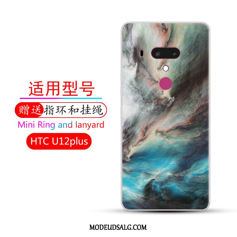 Htc U12+ Etui Beskyttelse Cover Farve Anti-fald Trend