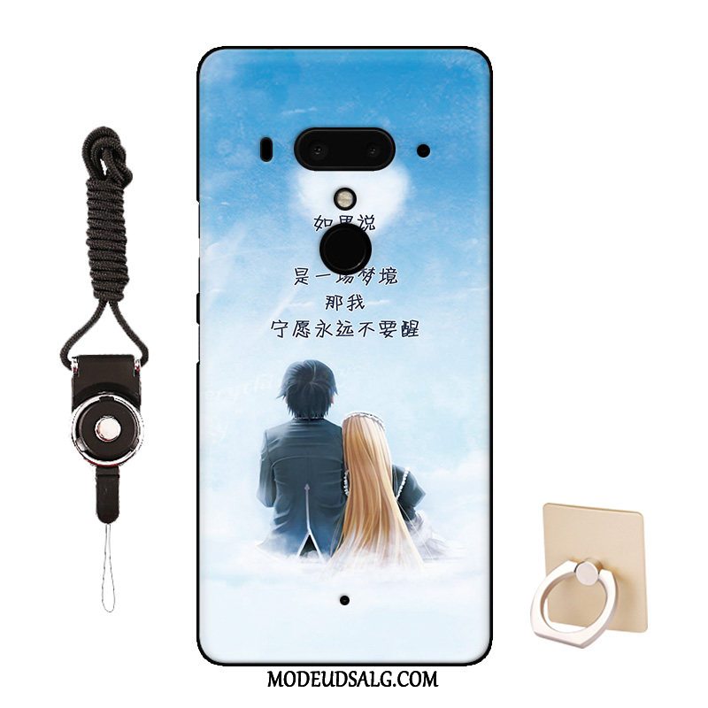 Htc U12+ Etui Cartoon Cover Lyserød Af Personlighed Kreativ