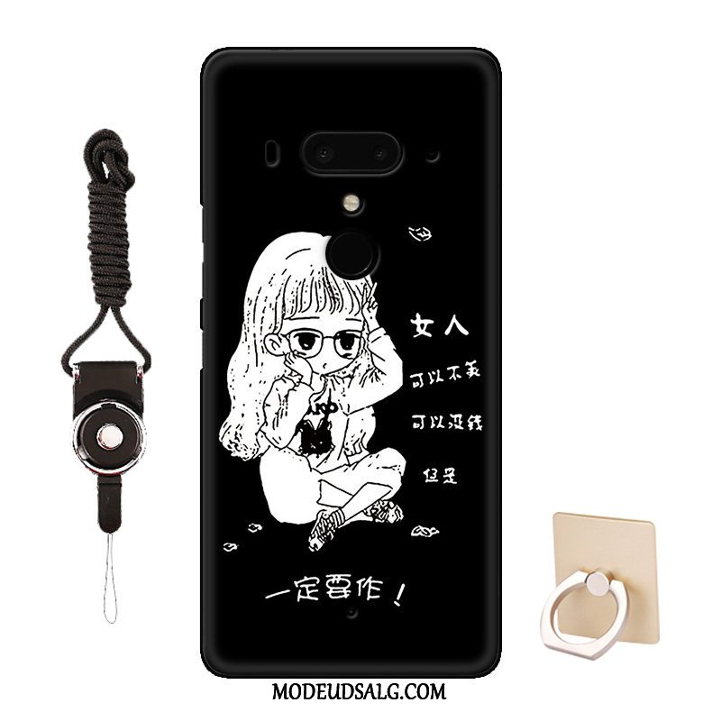 Htc U12+ Etui Cartoon Cover Lyserød Af Personlighed Kreativ