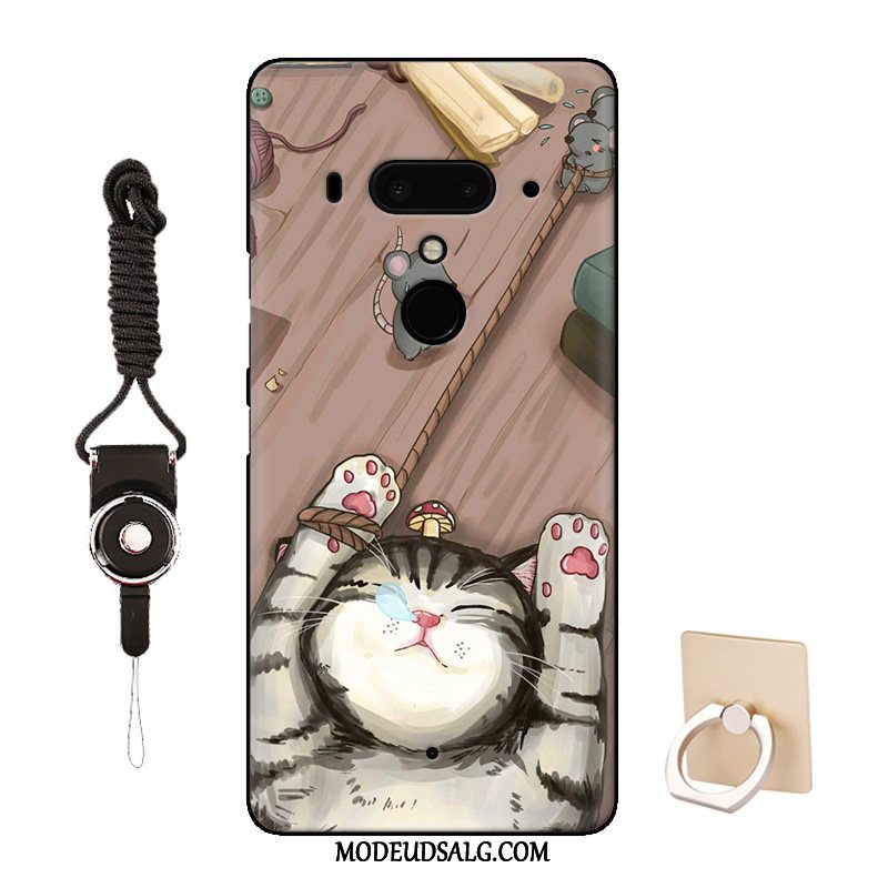 Htc U12+ Etui Cartoon Cover Lyserød Af Personlighed Kreativ