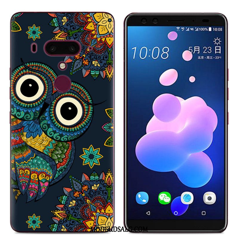 Htc U12+ Etui / Cover Af Personlighed Reminiscens Beskyttelse Cartoon Blød