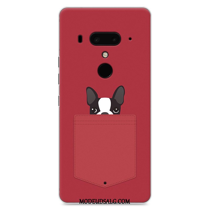 Htc U12+ Etui / Cover Malet Beskyttelse Lyserød Hård