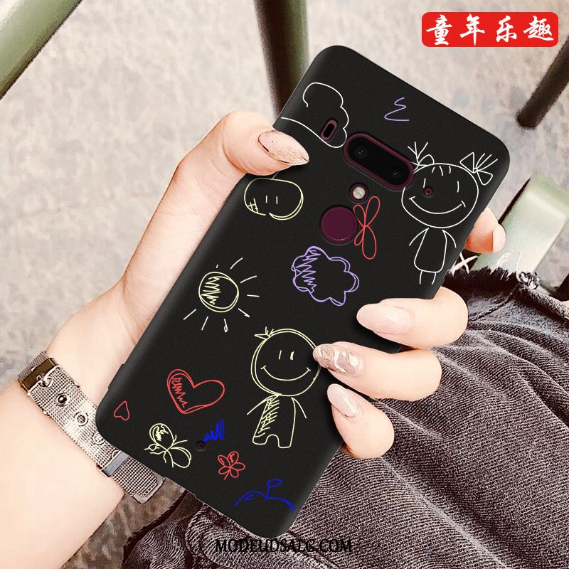 Htc U12+ Etui Trend Cartoon Beskyttelse Anti-fald Kreativ