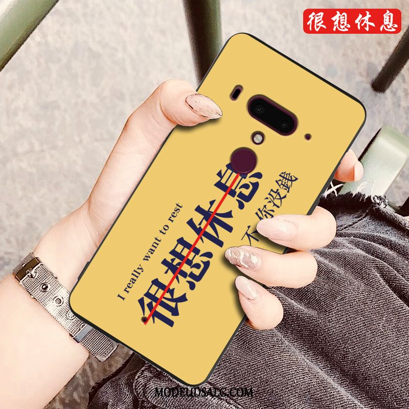 Htc U12+ Etui Trend Cartoon Beskyttelse Anti-fald Kreativ