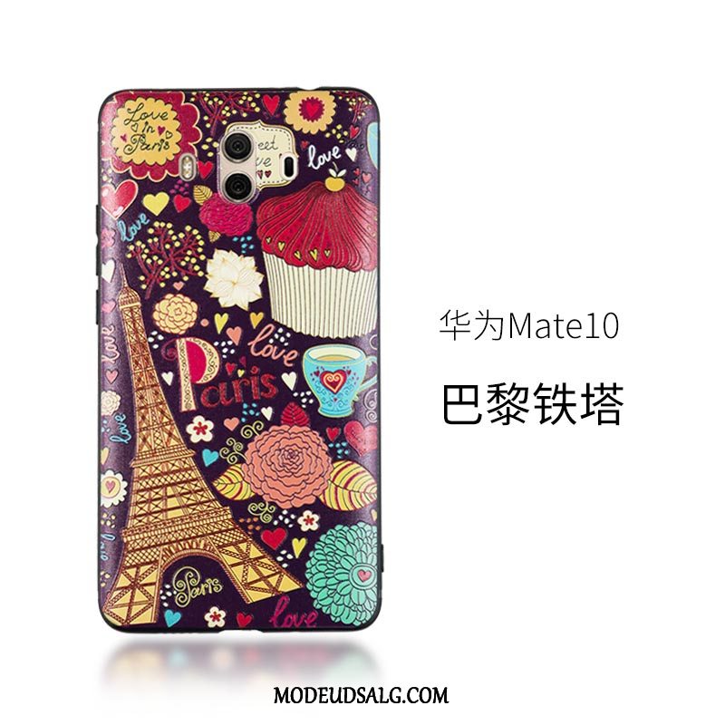 Huawei Mate 10 Etui Cover Anti-fald Kreativ Hængende Ornamenter Support