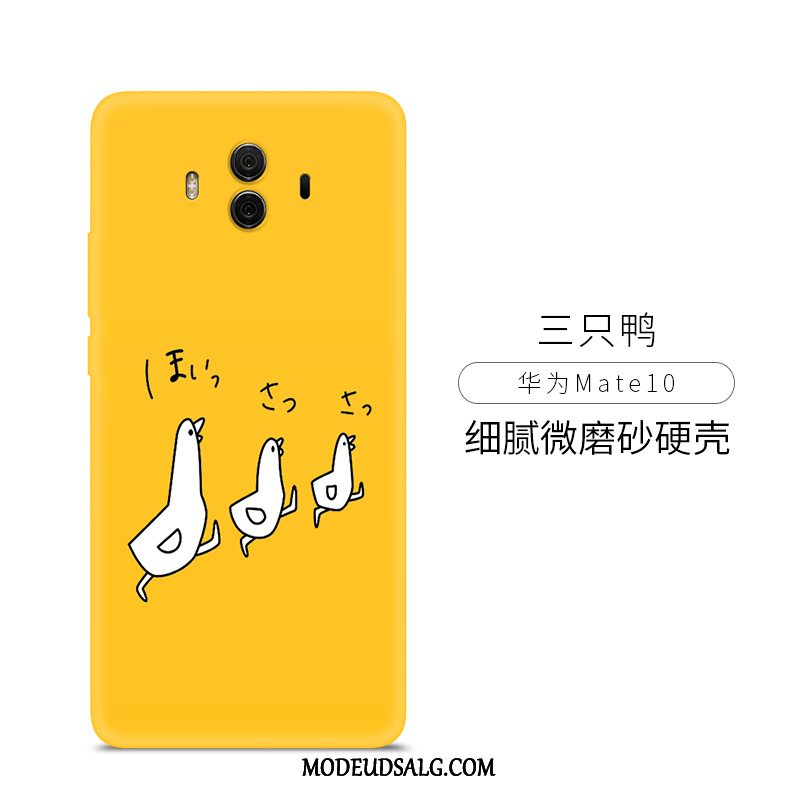 Huawei Mate 10 Etui / Cover Elskeren Af Personlighed Cartoon Gul Smuk