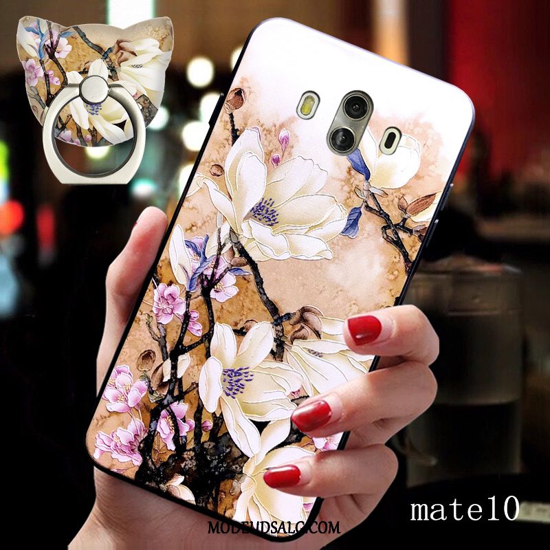 Huawei Mate 10 Etui Cover Hængende Ornamenter Silikone Kreativ Ring