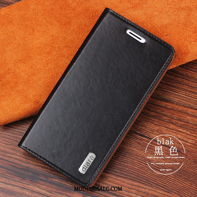 Huawei Mate 10 Etui / Cover Lædertaske Blå Folio Beskyttelse