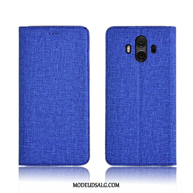 Huawei Mate 10 Etui / Cover Lædertaske Bomuld Og Linned Anti-fald Ny